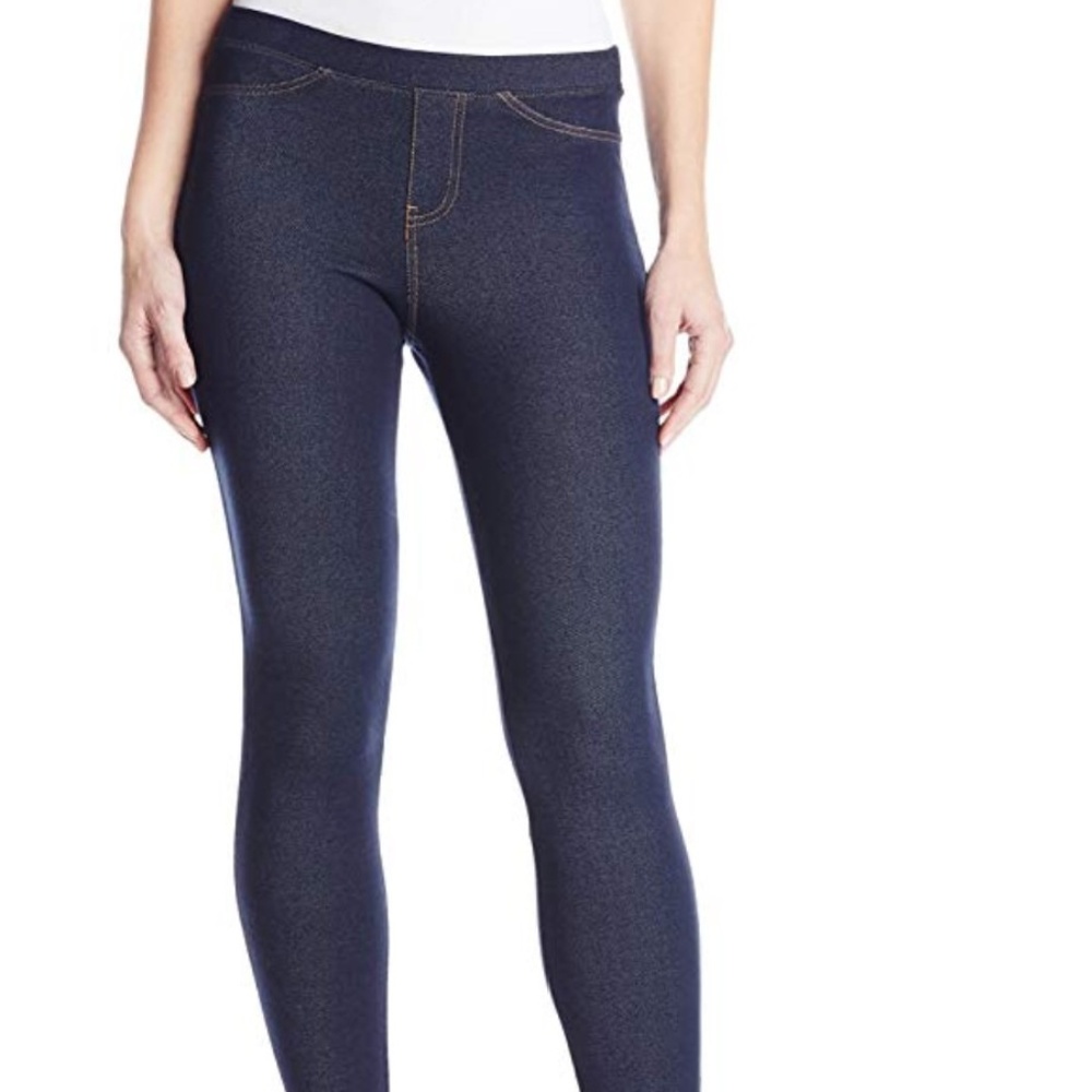 Womens Jean leggings w/ pockets